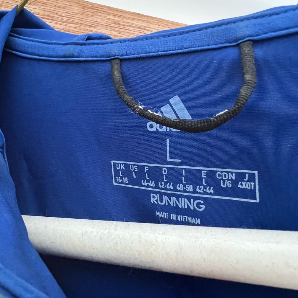 Adidas Royal Blue Running Jacket